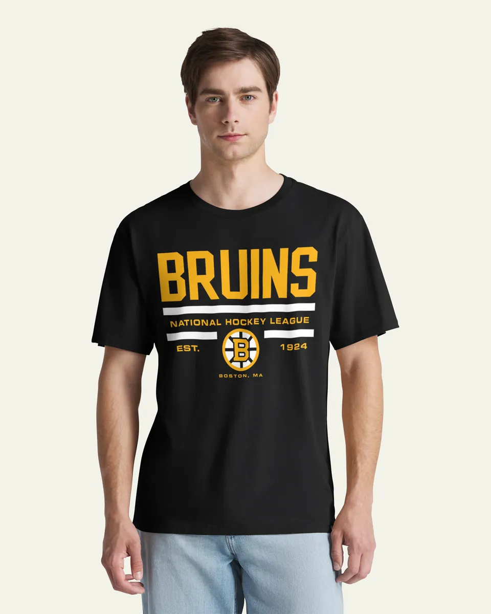 47-foundation-boston-bruins-stack-block-t-shirt-schwarz-herren image 1
