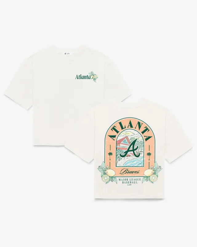 47-reed-city-atlanta-braves-t-shirt-sandstone-damen image 1