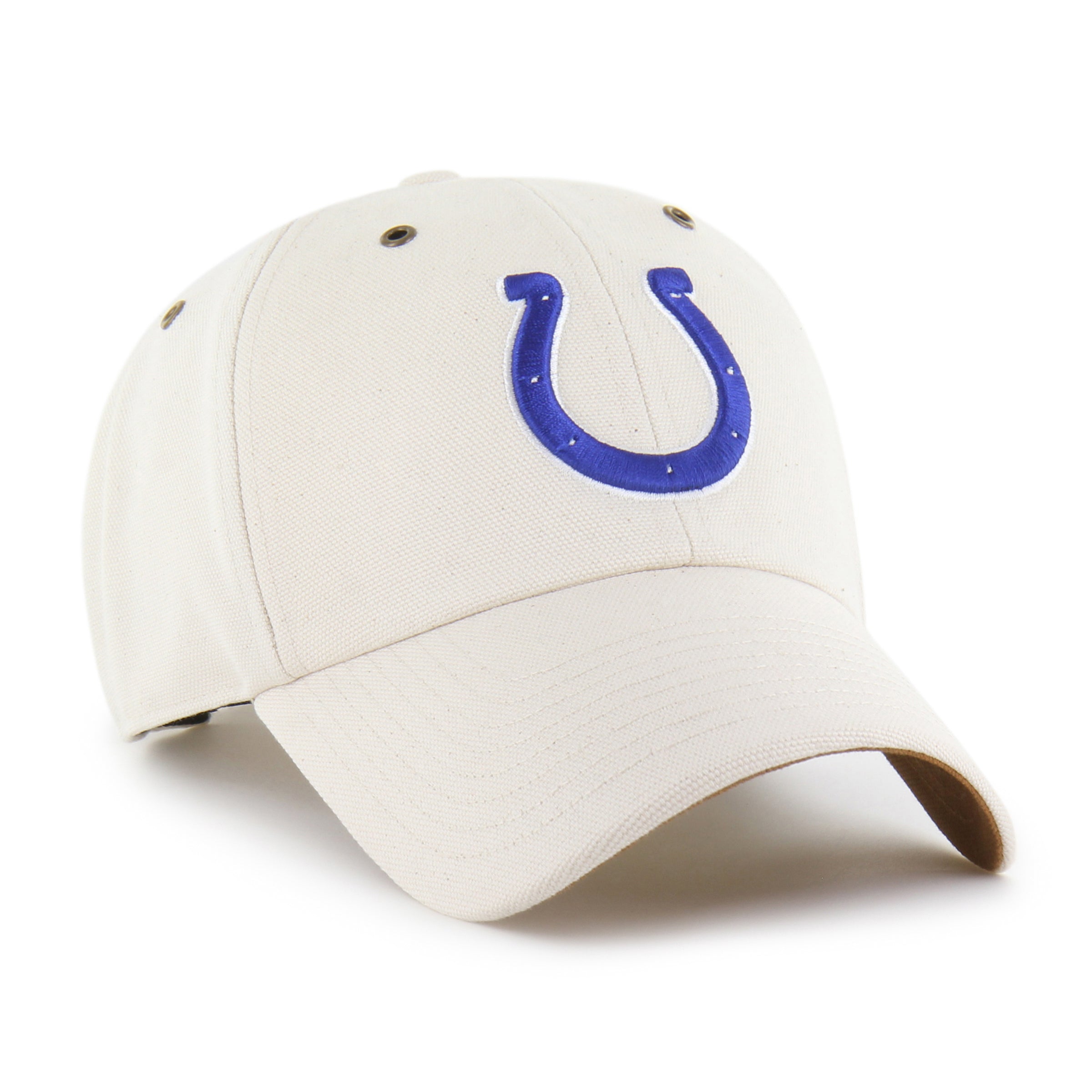 47-brand-clean-up-indianapolis-colts-cap-natural-osf-strapback image 4