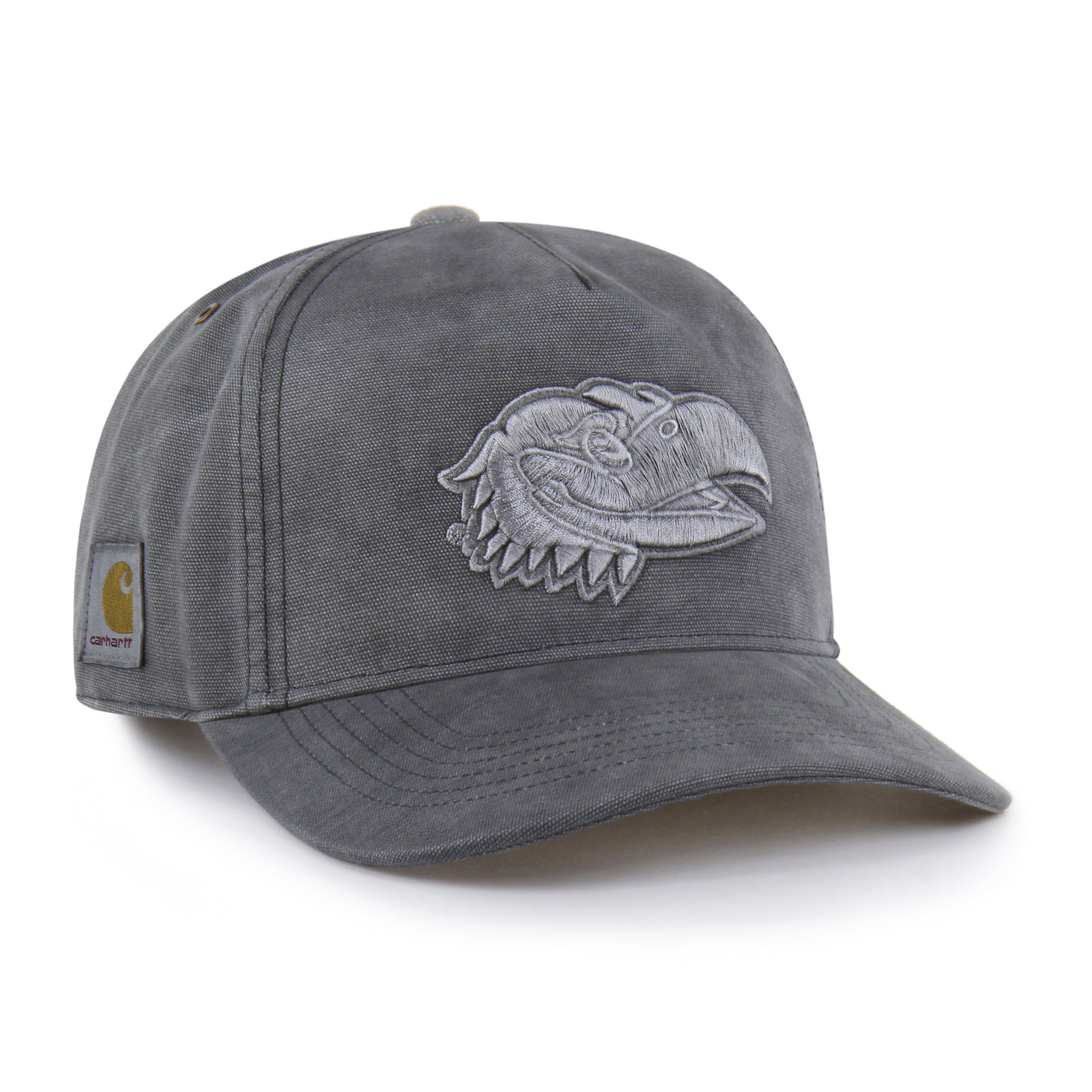 47-hitch-kansas-jayhawks-cap-carhartt-shadow-snapback image 1