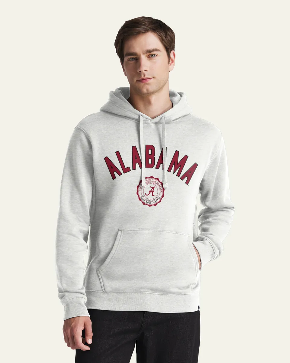 47-everyday-alabama-crimson-tide-hood-relay-grey-hoodie image 1
