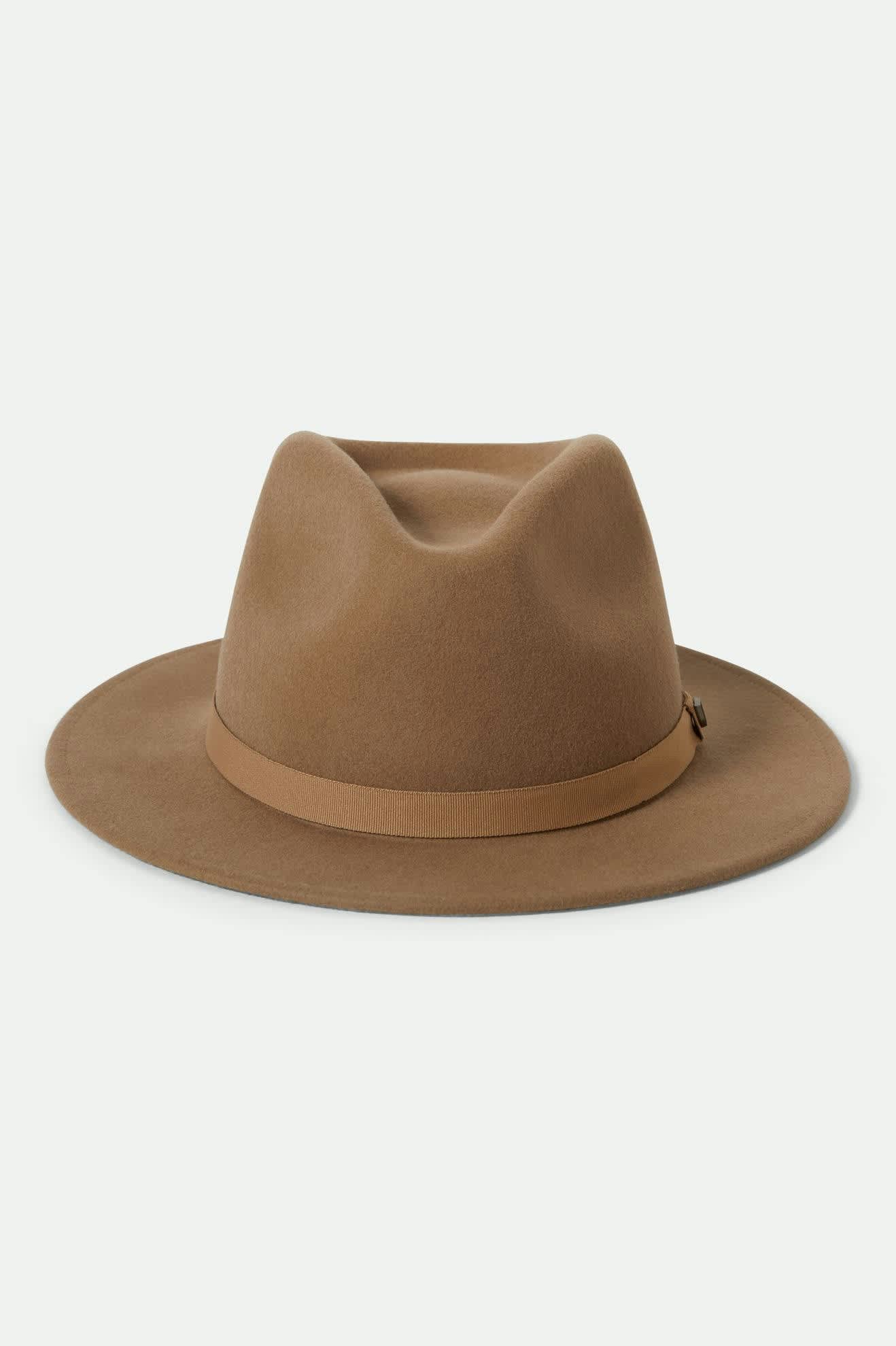 brixton-messer-fedora-khaki-wollfilz-packable-reisehut image 4