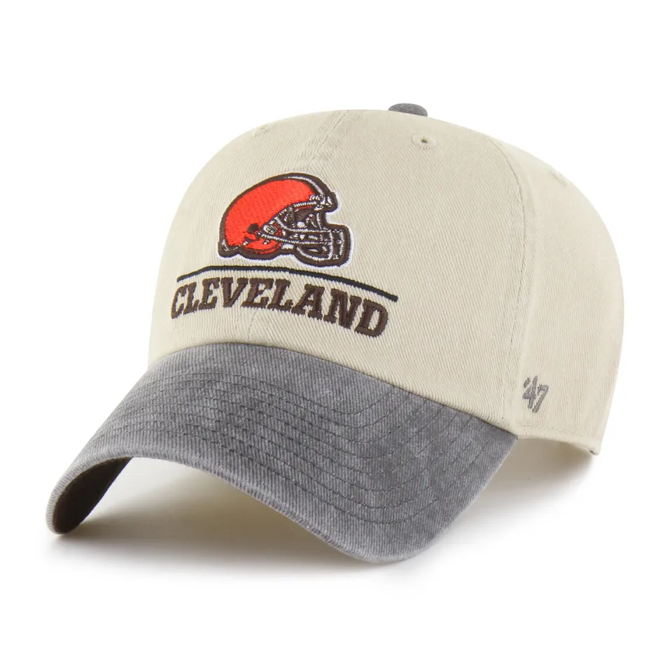 47-brand-cleveland-browns-logo-line-clean-up-cap-mojave image 1