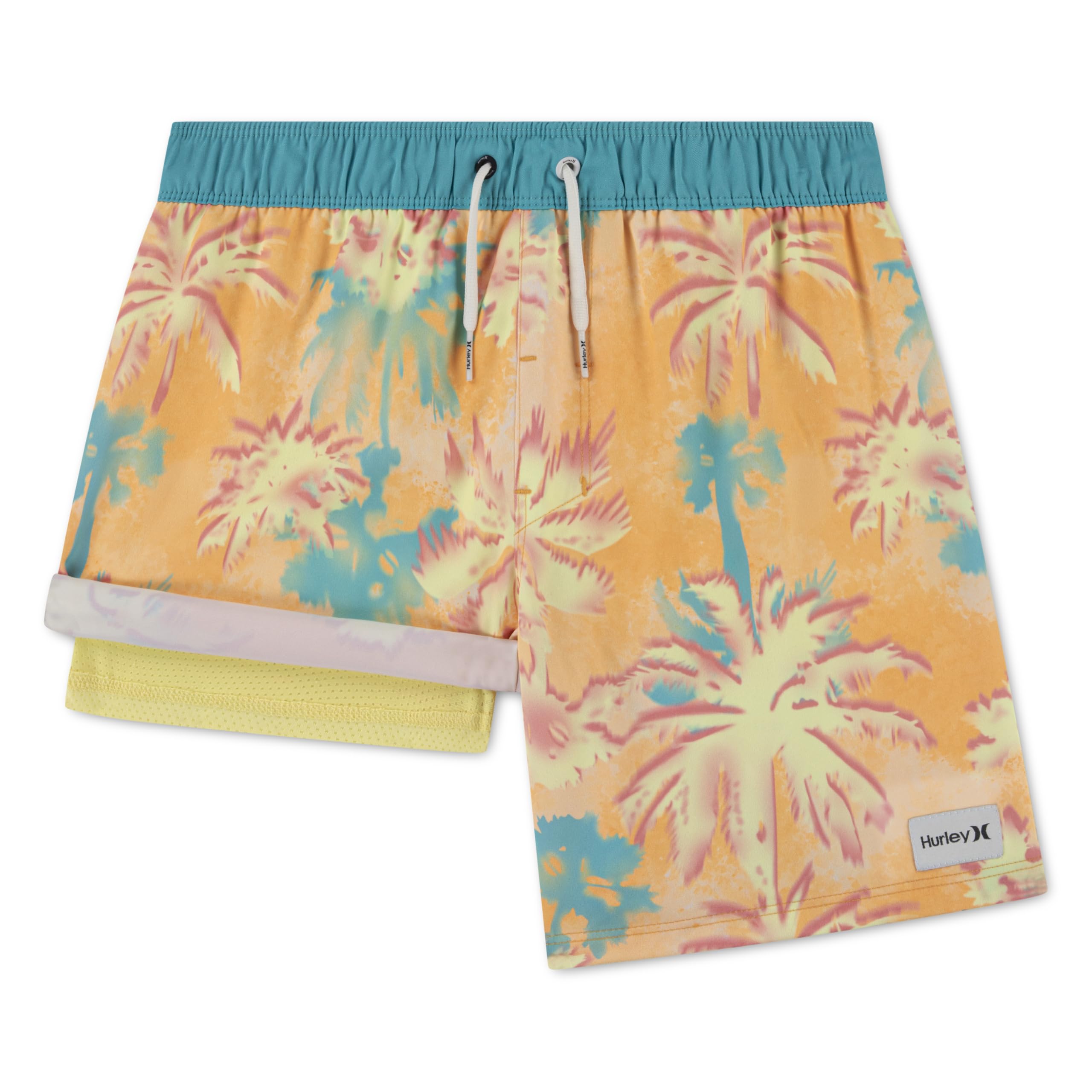 hurley-boardshorts-jungen-badeshorts-blau-schnell-trocknend image 4
