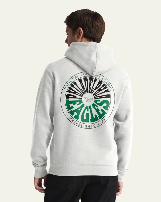 47-brand-headline-philadelphia-eagles-hoodie-relay-grey image 1