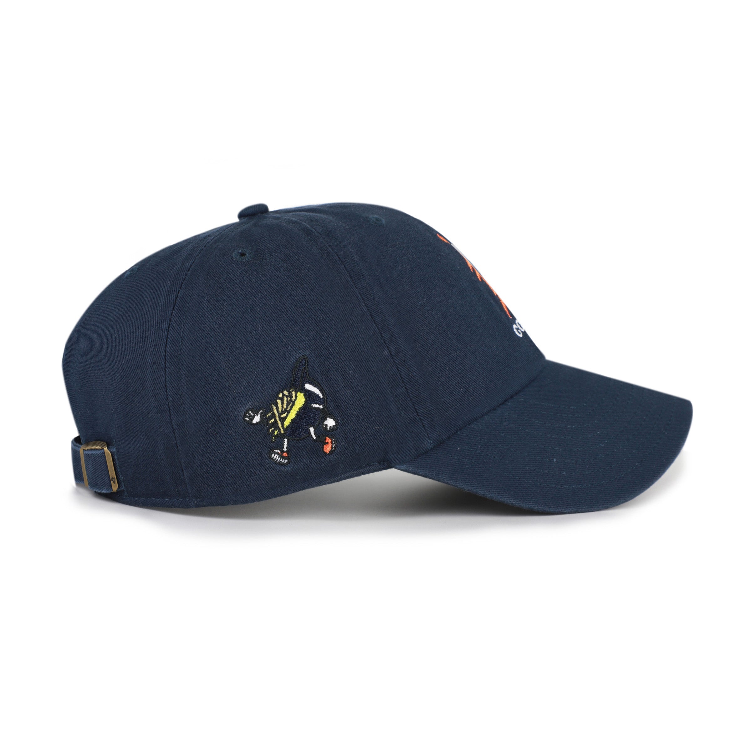 47-clean-up-bite-zone-baseball-cap-navy-tigers image 2