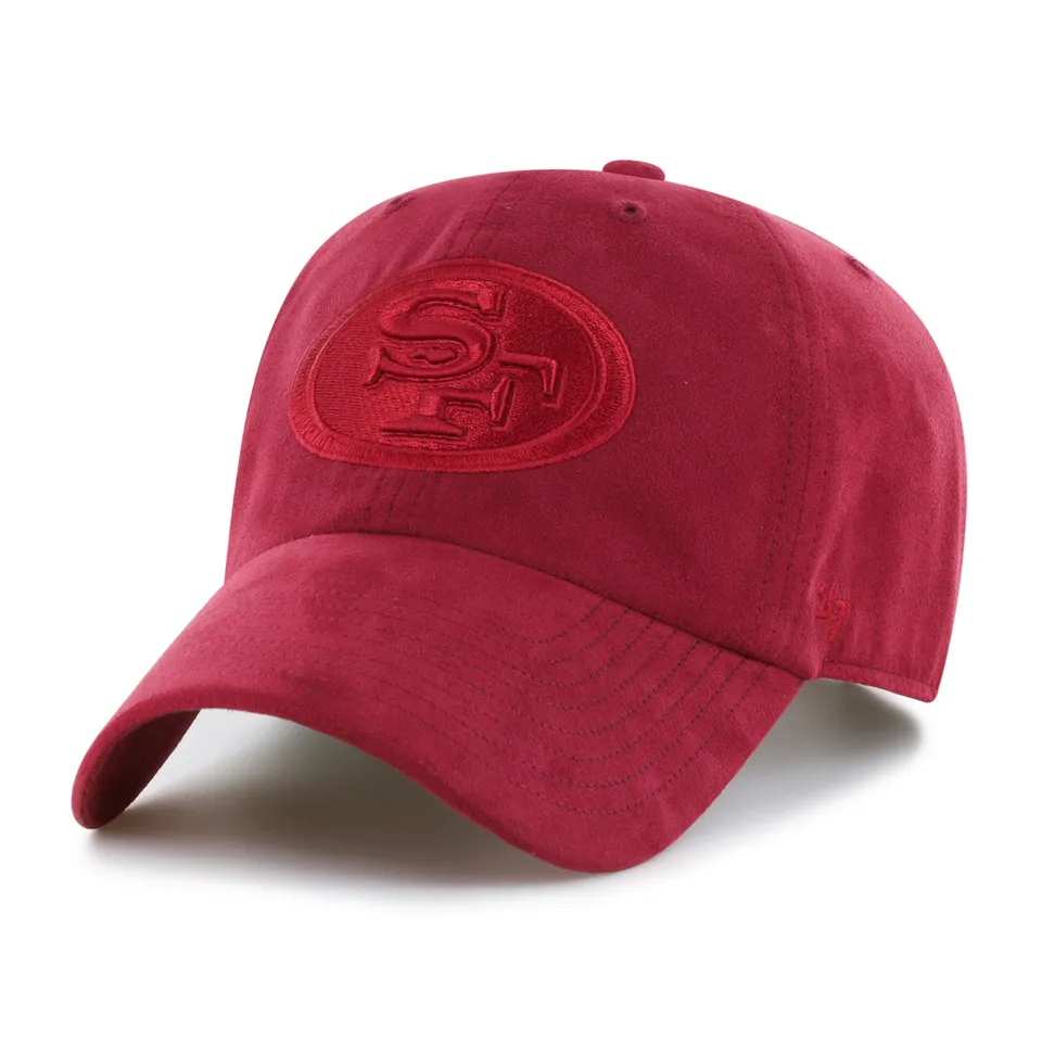47-clean-up-san-francisco-49ers-cap-razor-red-suede image 1