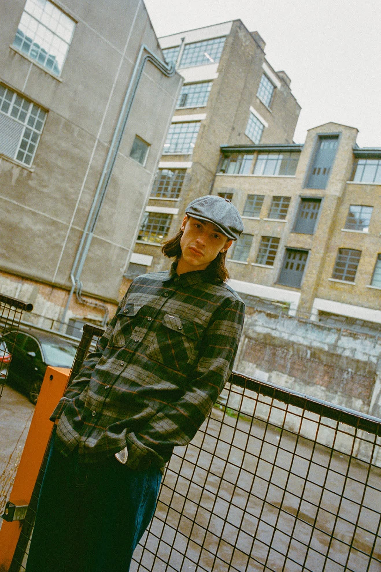 brixton-bowery-flannel-flanellhemd-schwarz-karo image 2