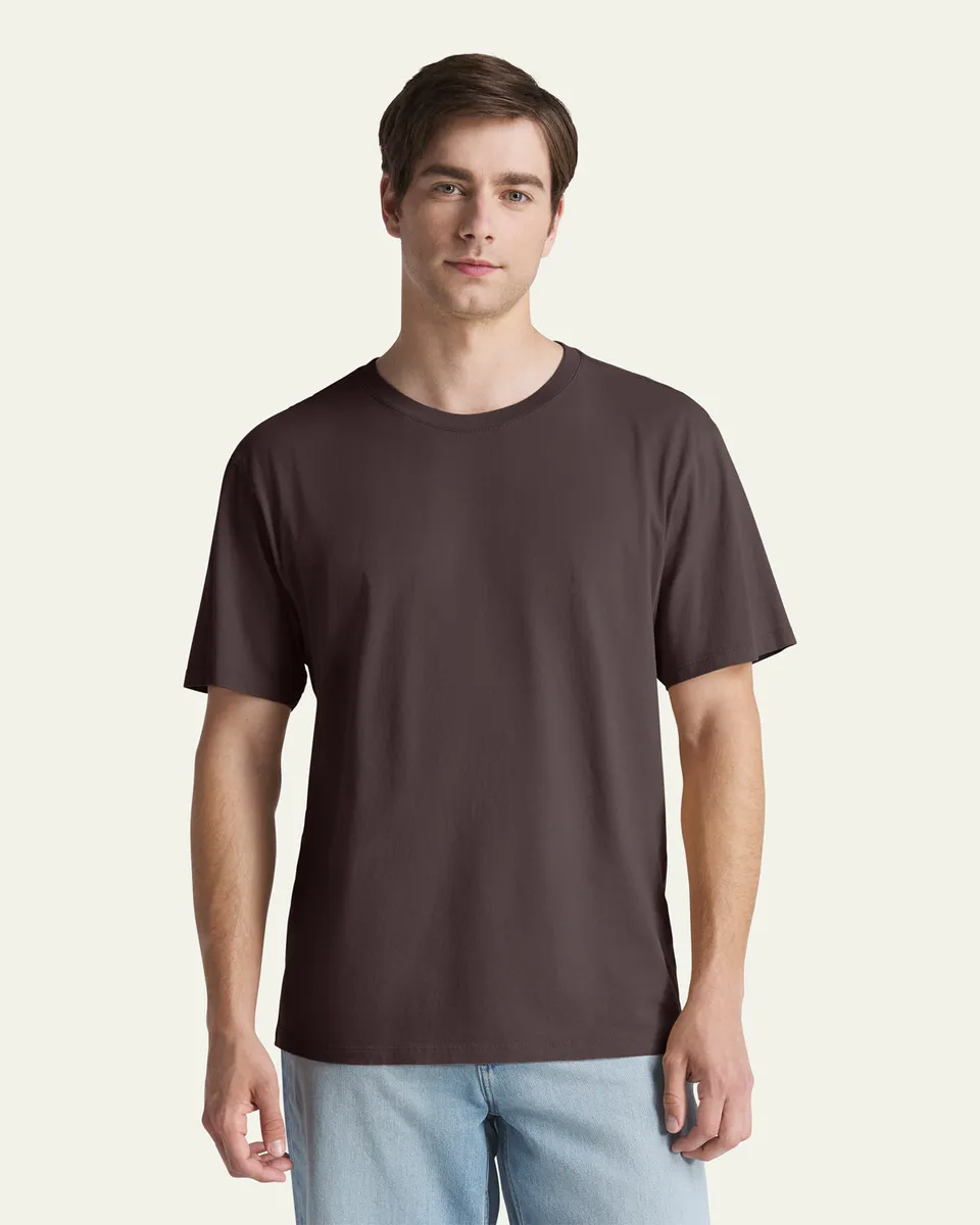 47-brand-everyday-tee-t-shirt-braun image 1