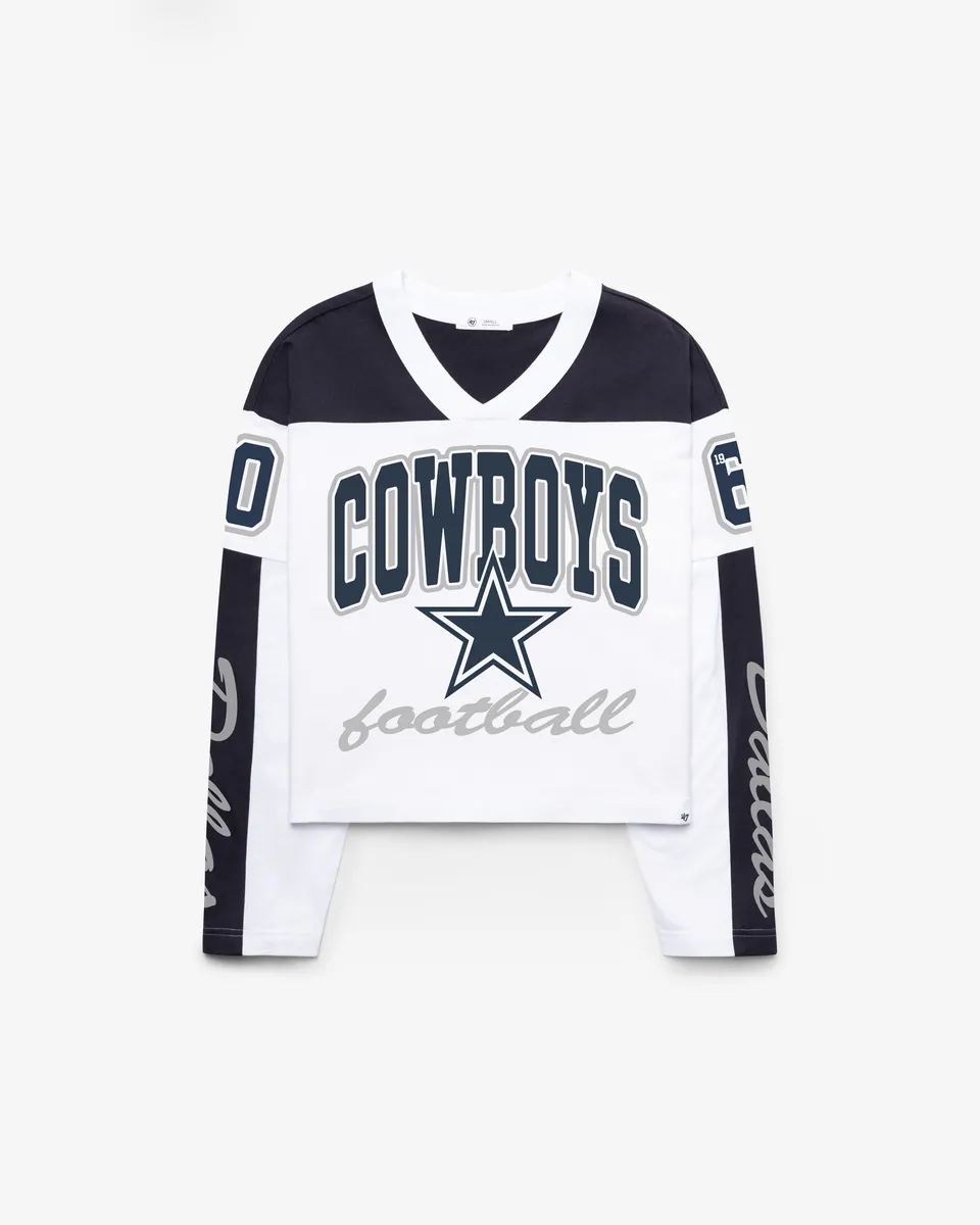 47-foundation-cowboys-exclamation-jersey-t-shirt-wei-damen image 1