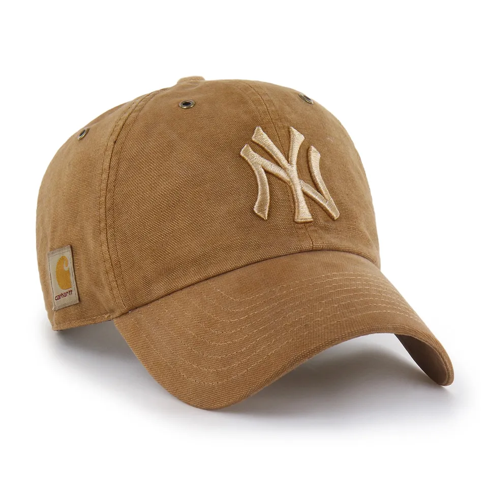 47-brand-clean-up-new-york-yankees-cap-braun-carhartt image 1