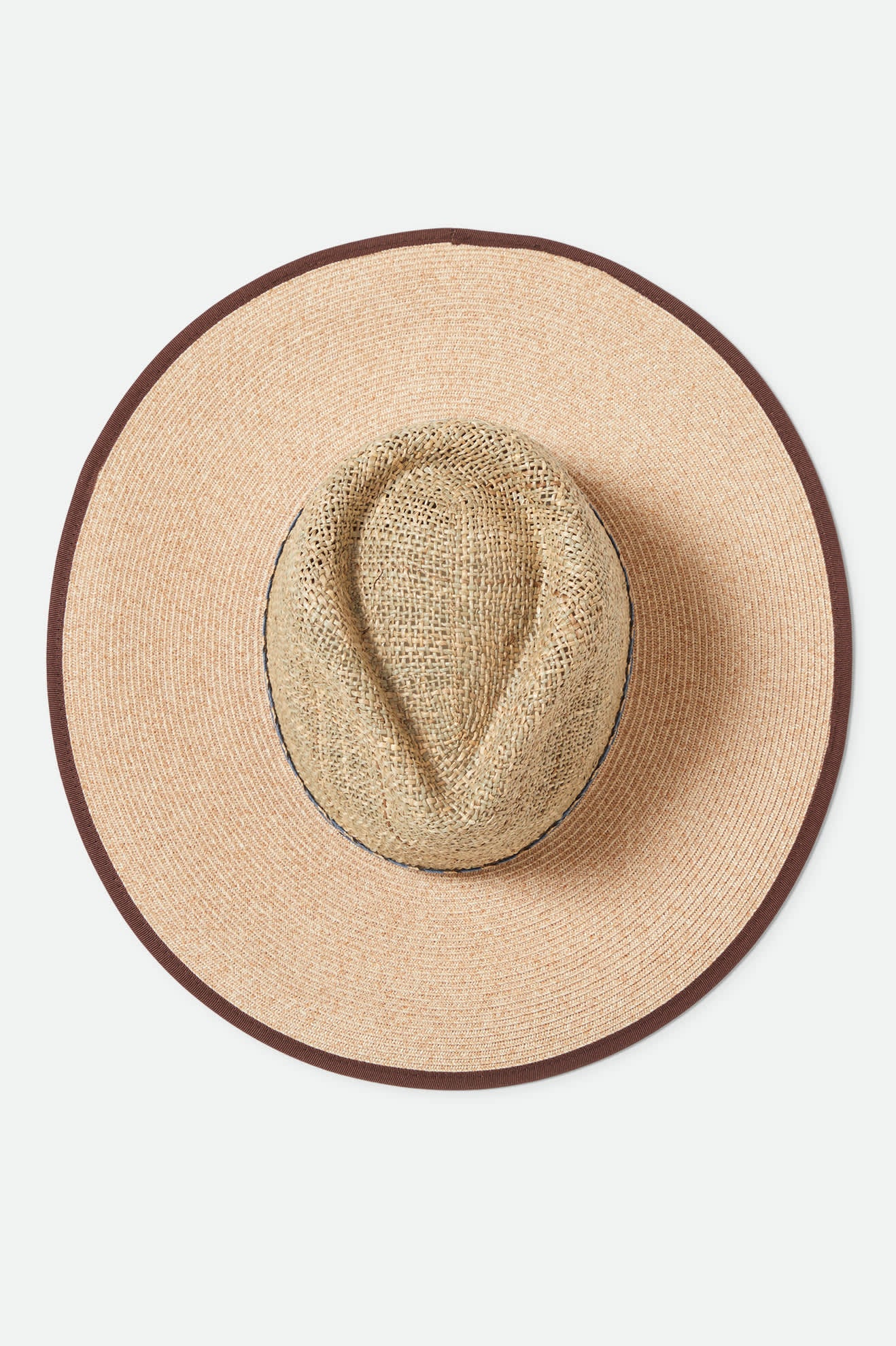 brixton-nova-seagrass-strohhut-natural-black-seegras image 7