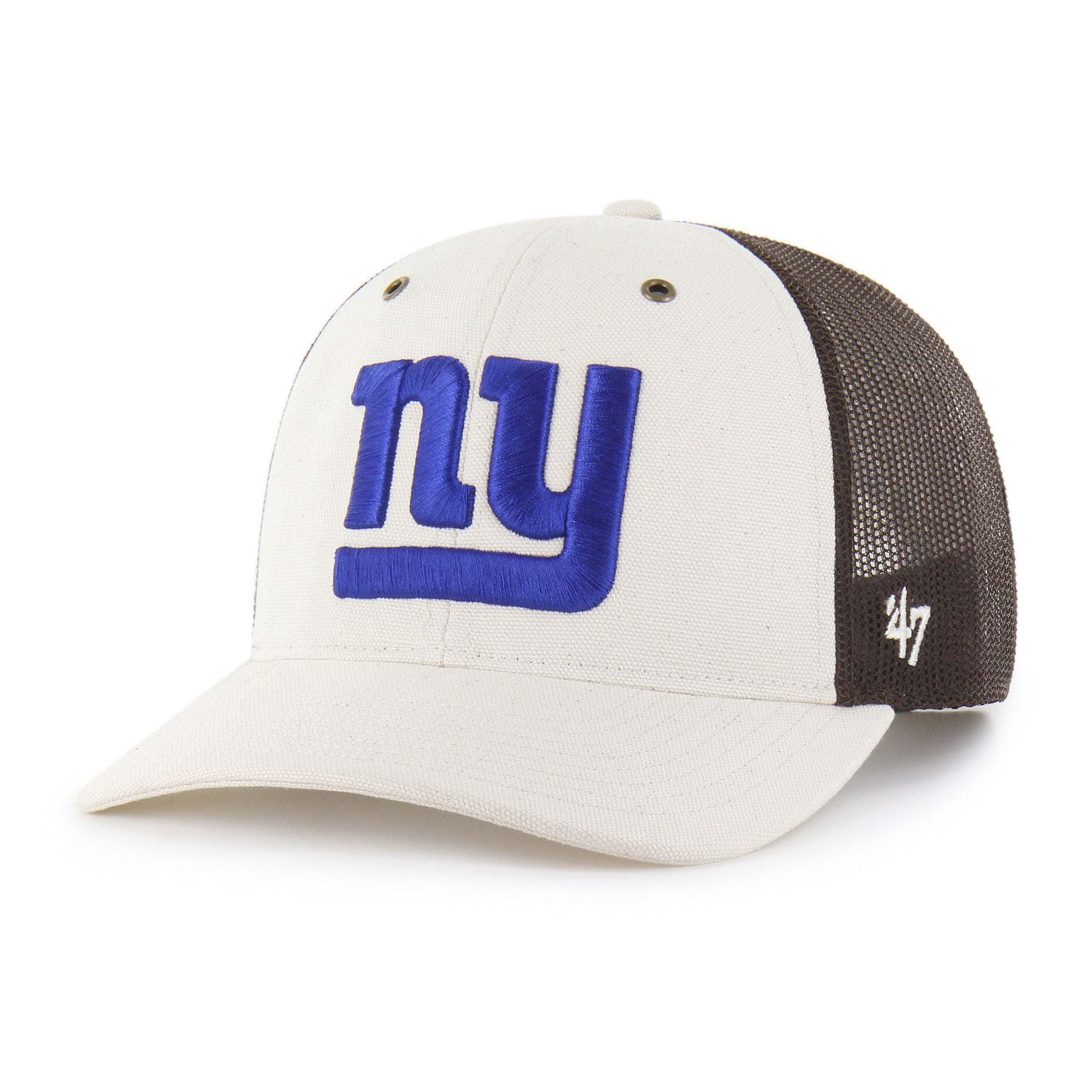 47-new-york-giants-carhartt-trucker-cap-natural-snapback image 1