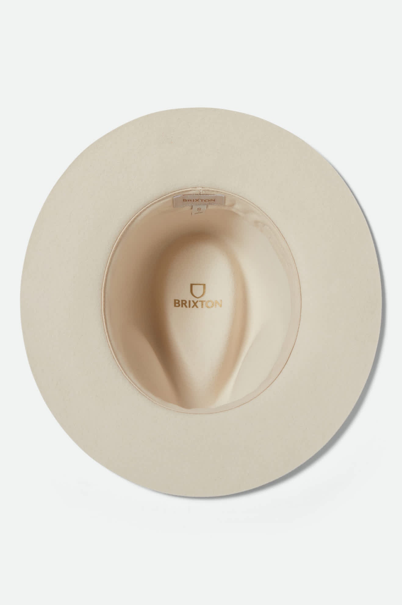 brixton-wesley-fedora-hut-off-white-wollfilz image 3