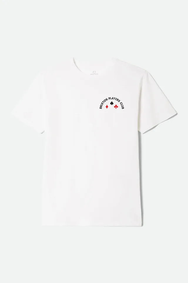 brixton-vanguard-t-shirt-white-standard-fit-baumwolle image 1