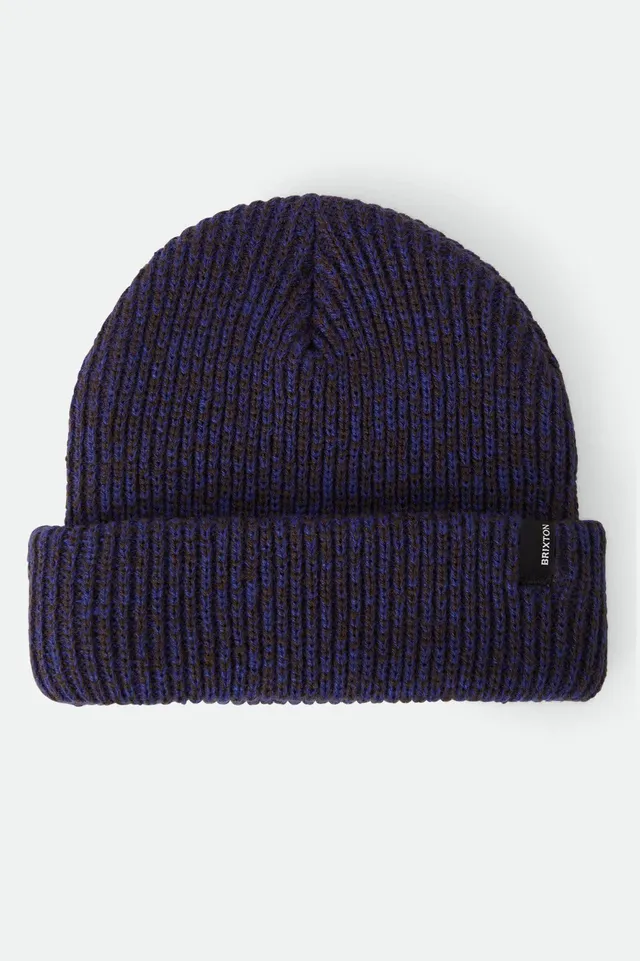 brixton-chunky-heist-beanie-m-tze-navy-caramel image 1