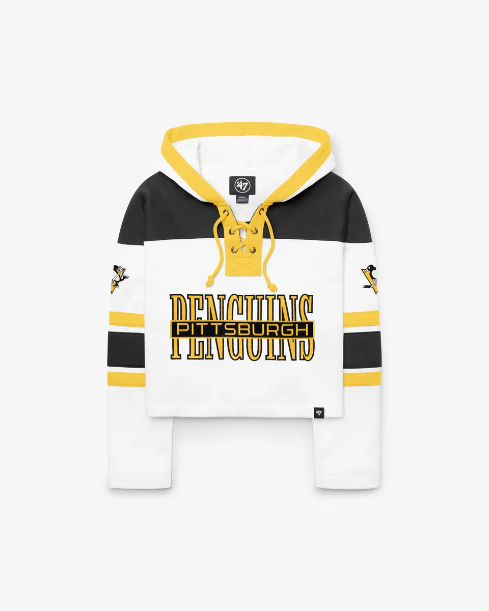 47-pittsburgh-penguins-lacer-hoodie-white-wash-damen-fleece image 1