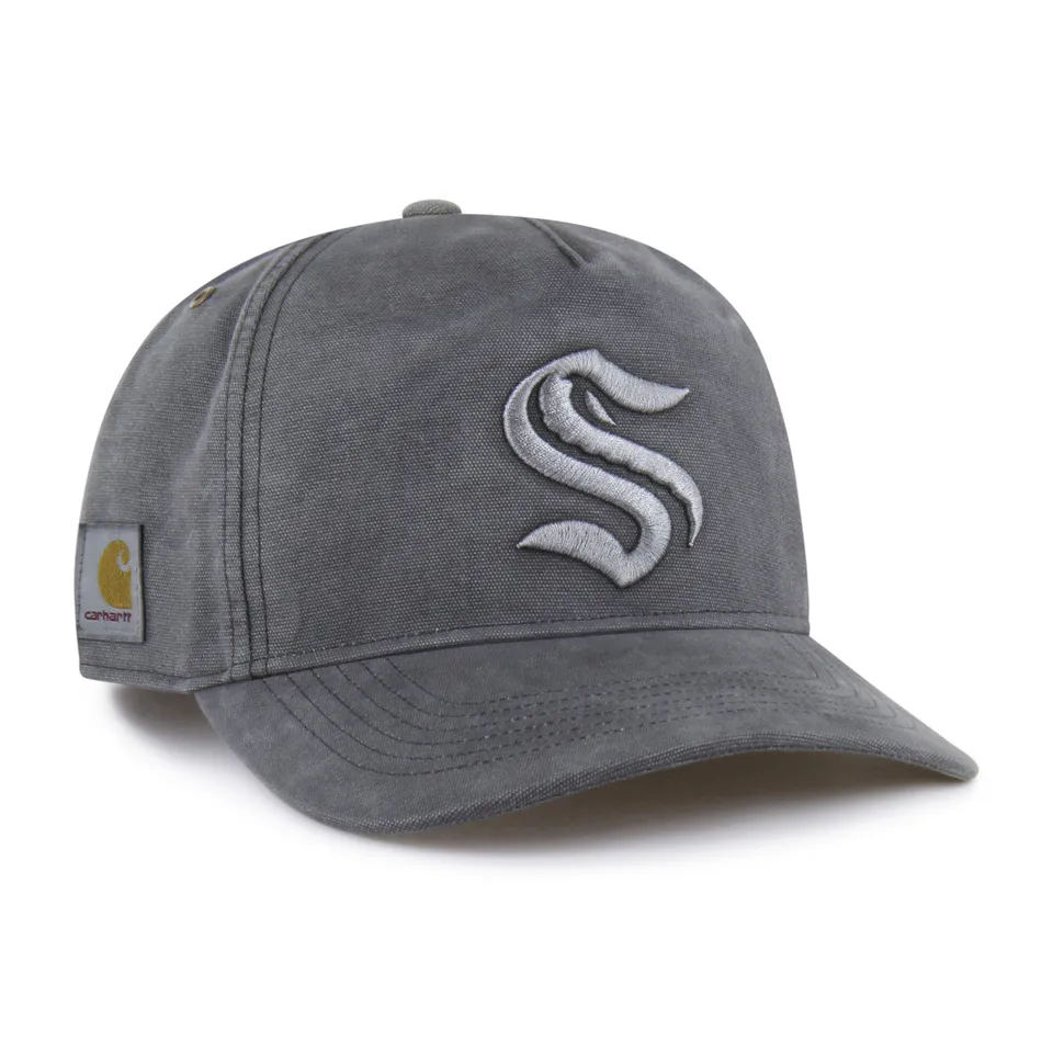 47-hitch-seattle-kraken-cap-carhartt-shadow-snapback image 1