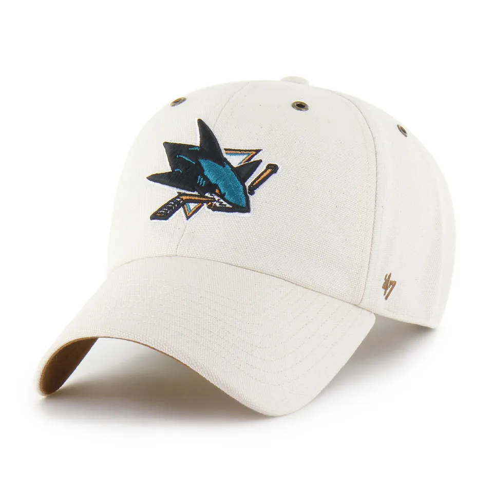 47-brand-clean-up-san-jose-sharks-carhartt-cap-natural image 1