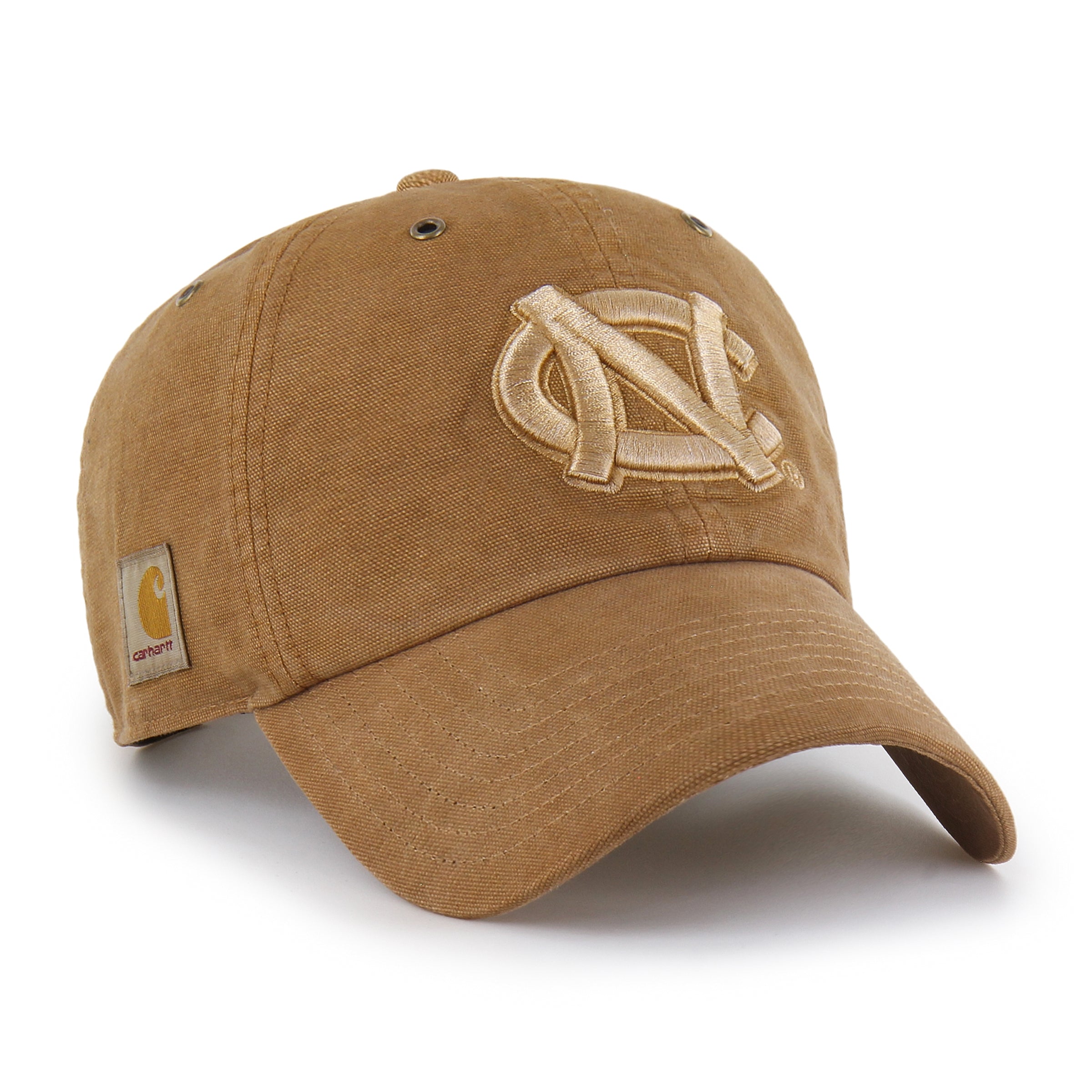 47-brand-north-carolina-carhartt-clean-up-cap-braun-osfm image 1