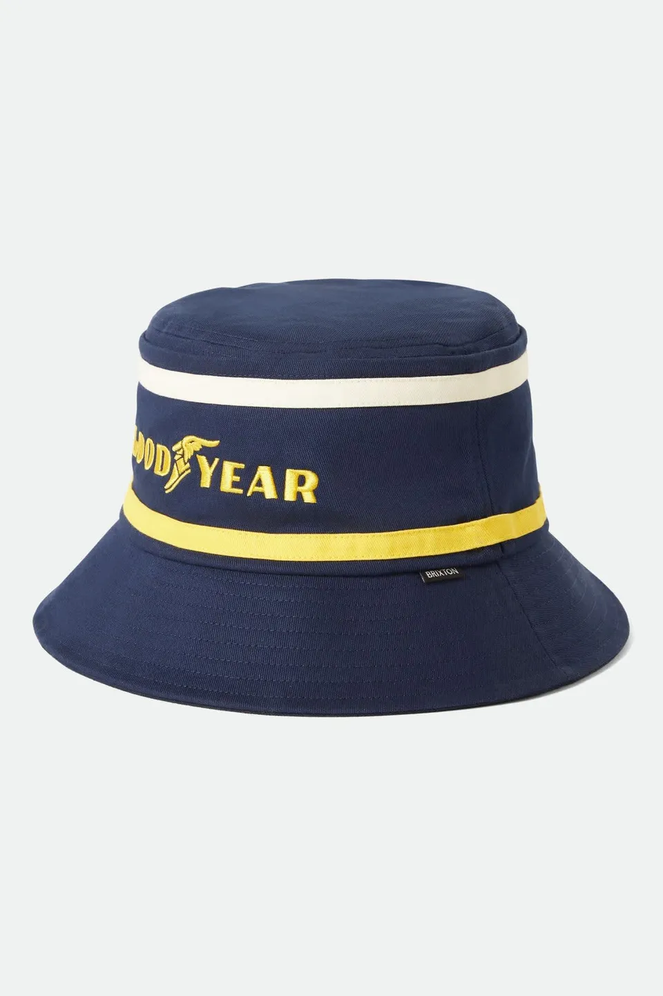 brixton-goodyear-service-bucket-hat-navy-fischerhut image 1