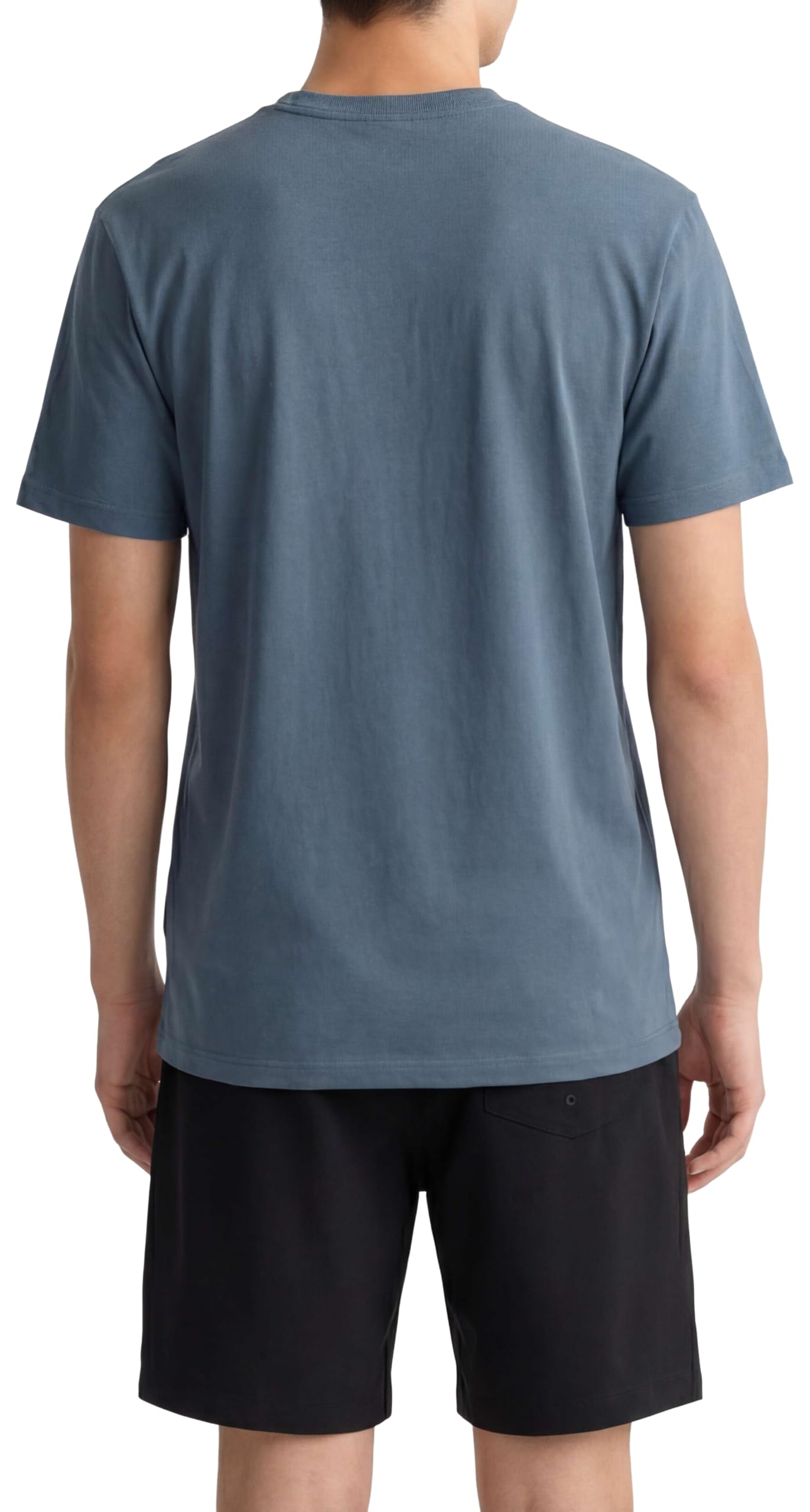 hurley-amped-tee-herren-t-shirt-grau-navy-gr-s image 2