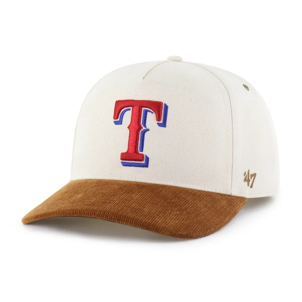 47-hitch-texas-rangers-carhartt-cap-natural-snapback image 1