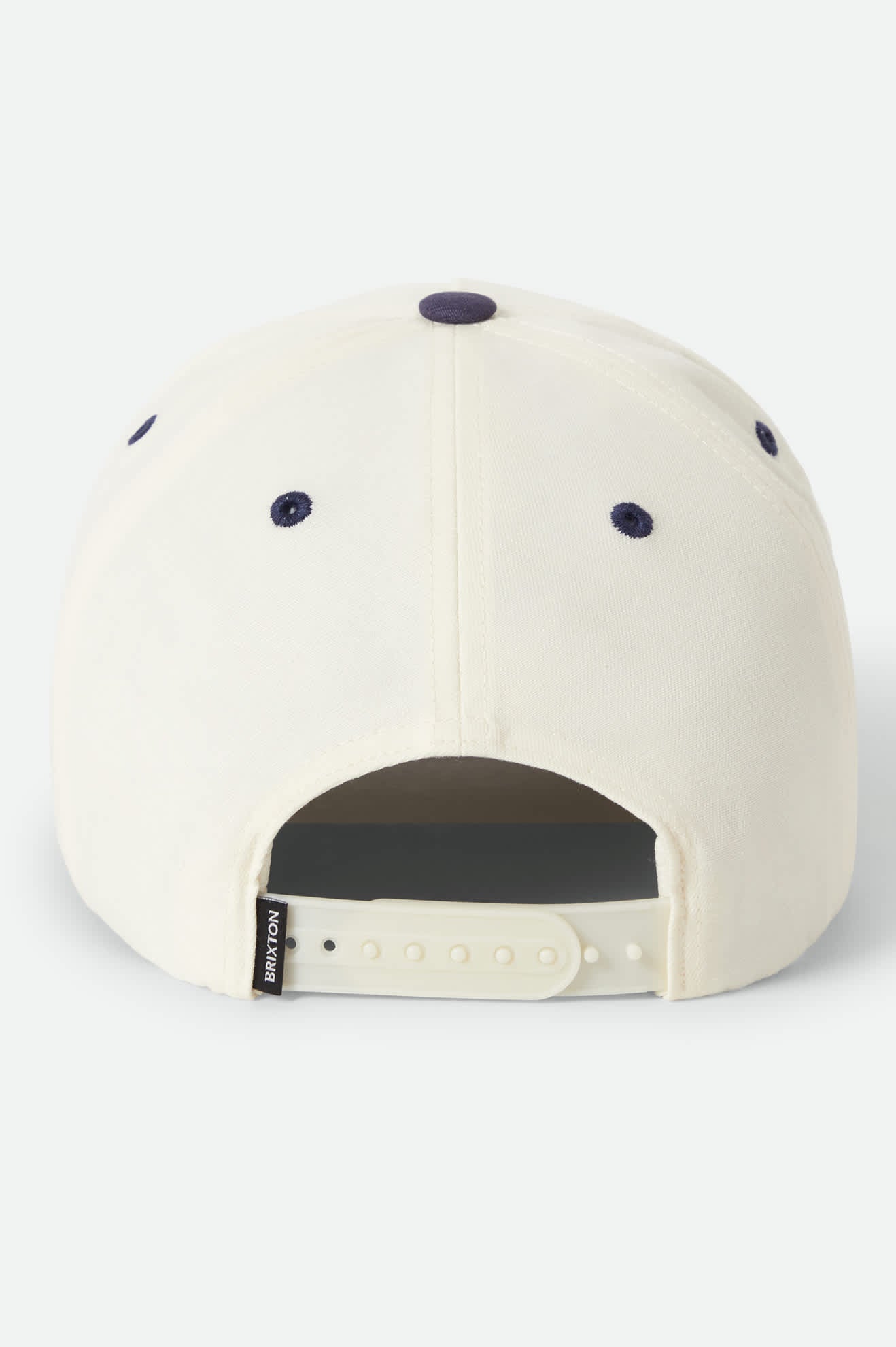 brixton-rodeo-netplus-snapback-cap-off-white-navy image 4