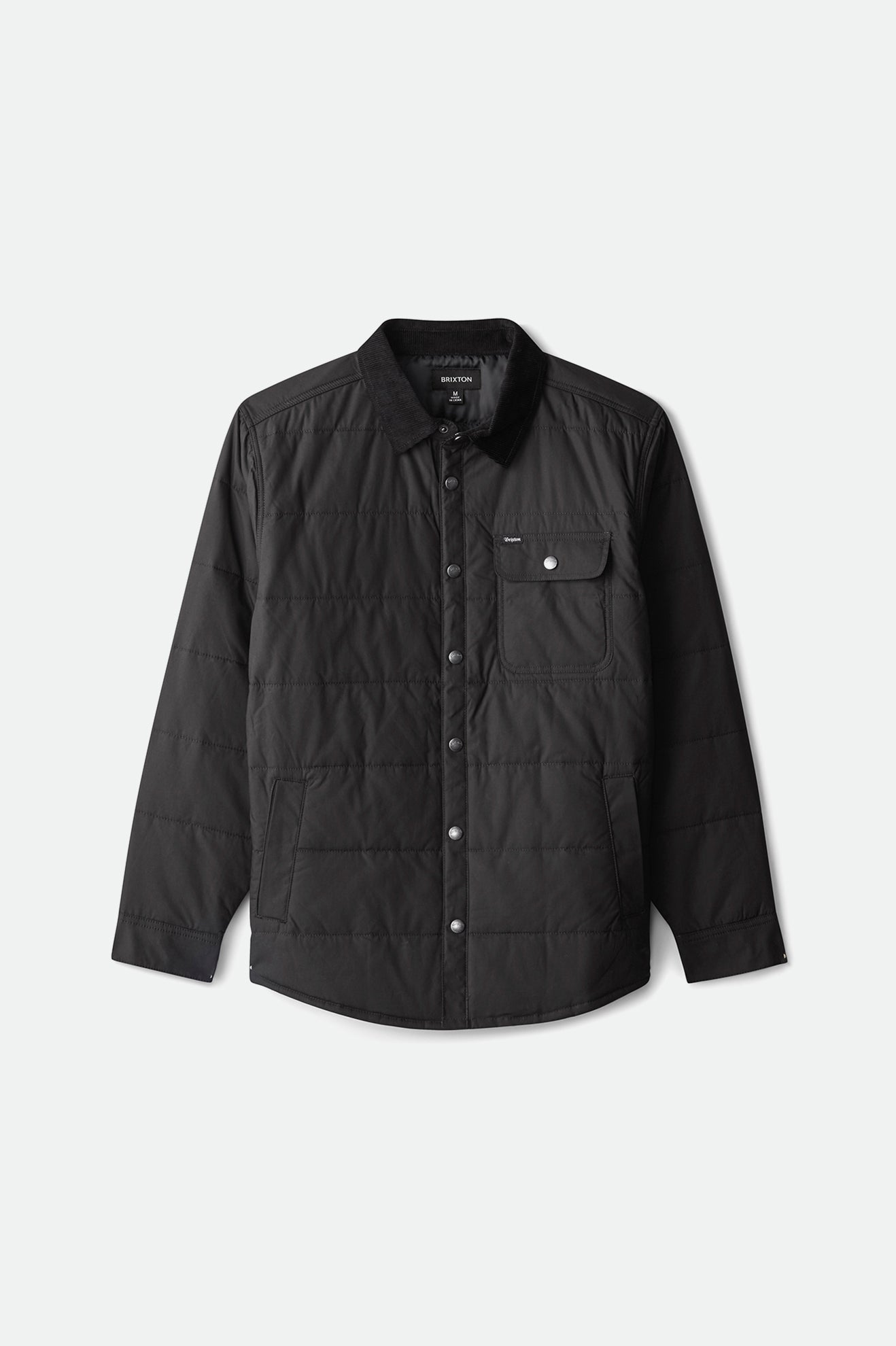 brixton-cass-jacket-black-black-steppjacke-wattiert-herren image 1