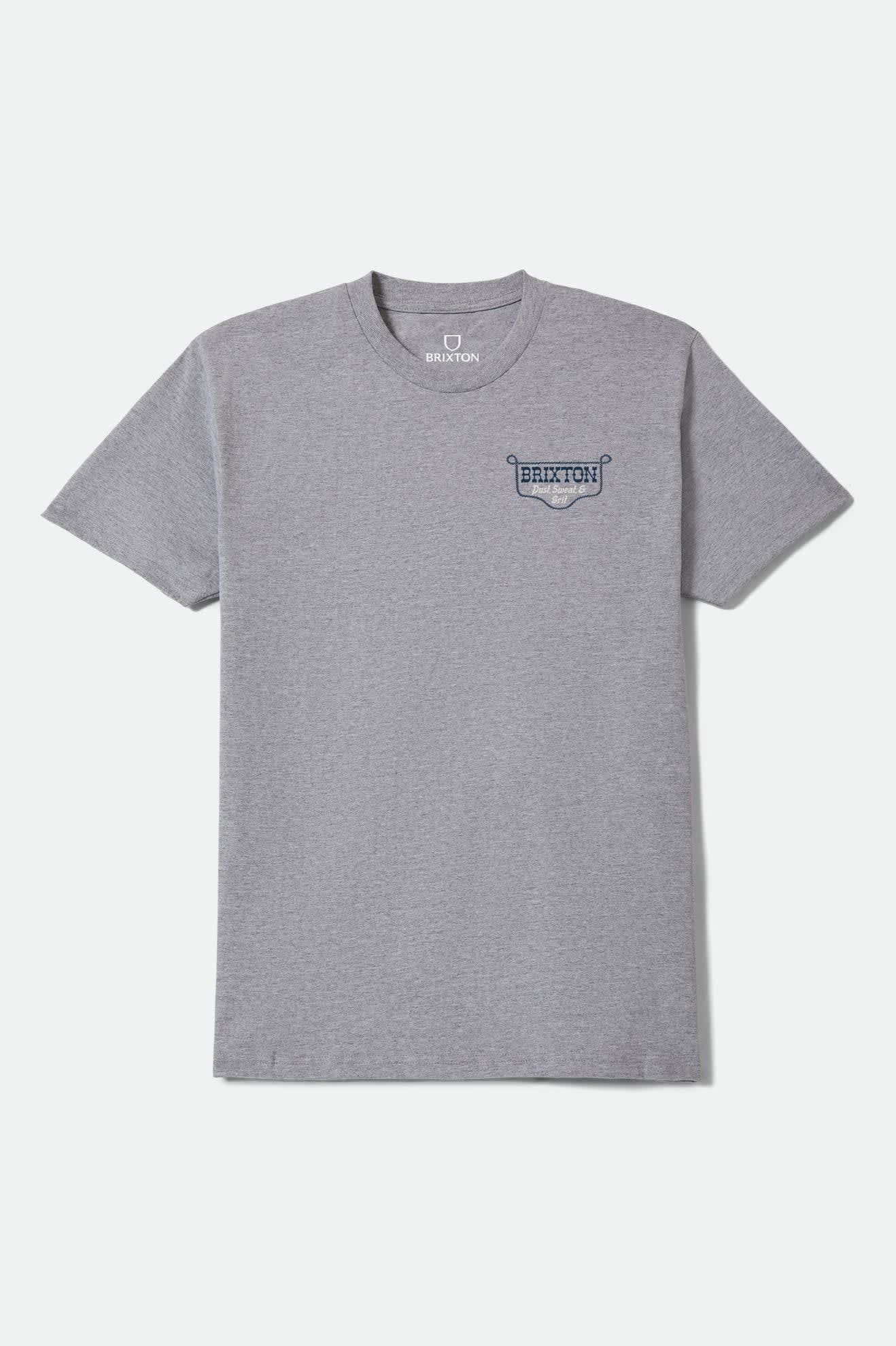 brixton-kinsey-standard-t-shirt-heather-grey-baumwolle image 1