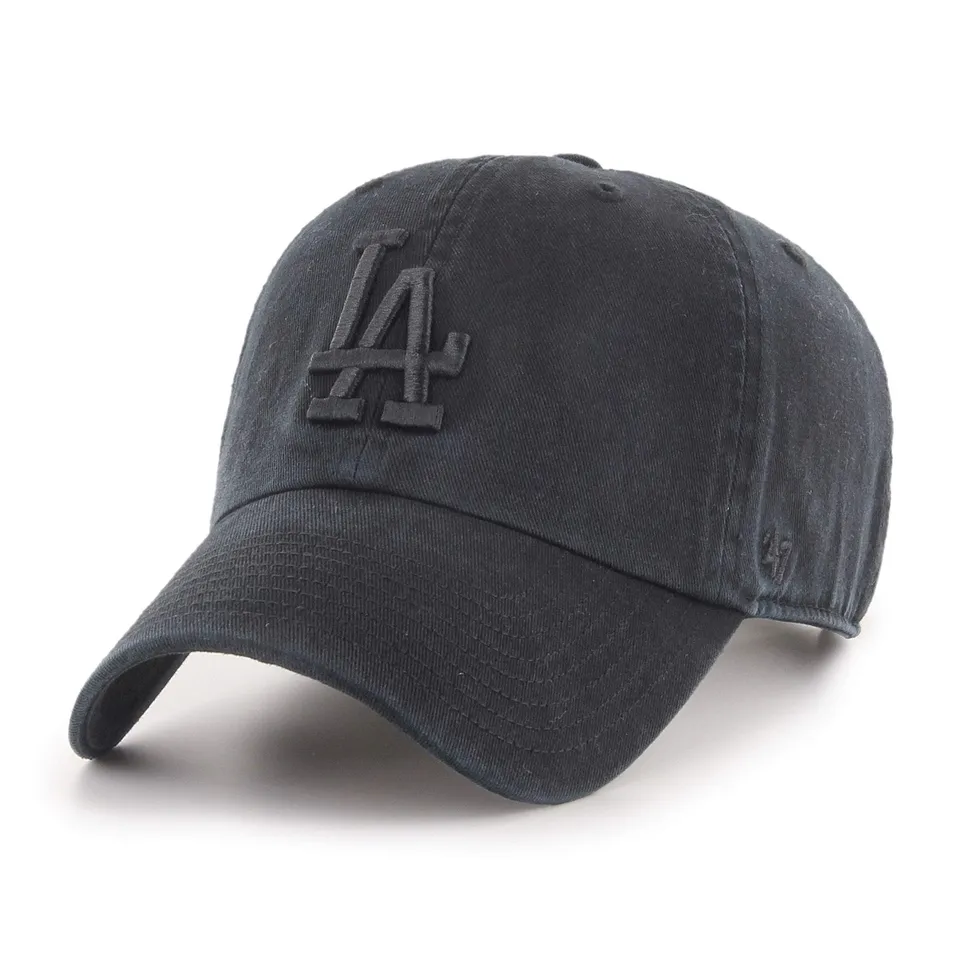 47-clean-up-la-dodgers-cap-black-verstellbar image 1