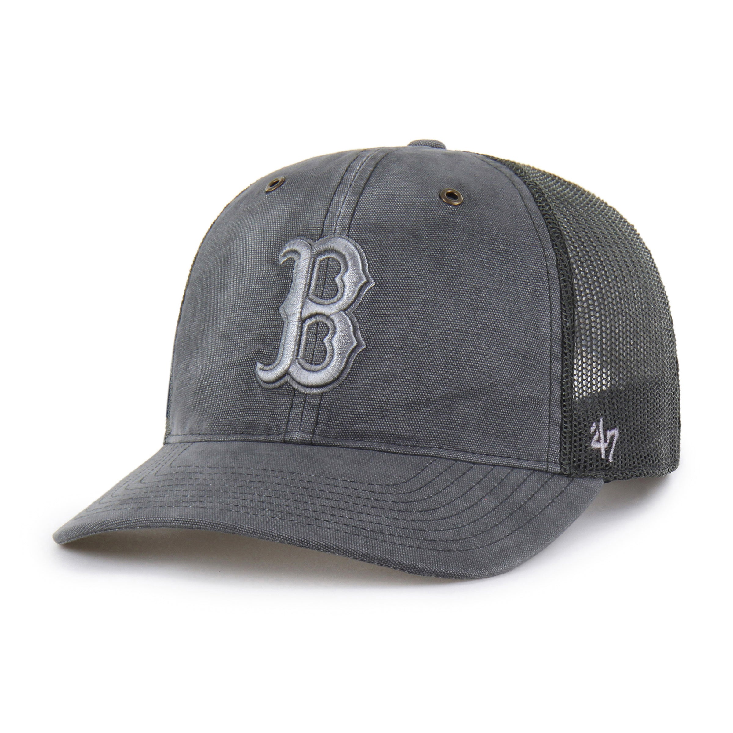 47-trucker-boston-red-sox-carhartt-cap-schwarz-snapback image 4