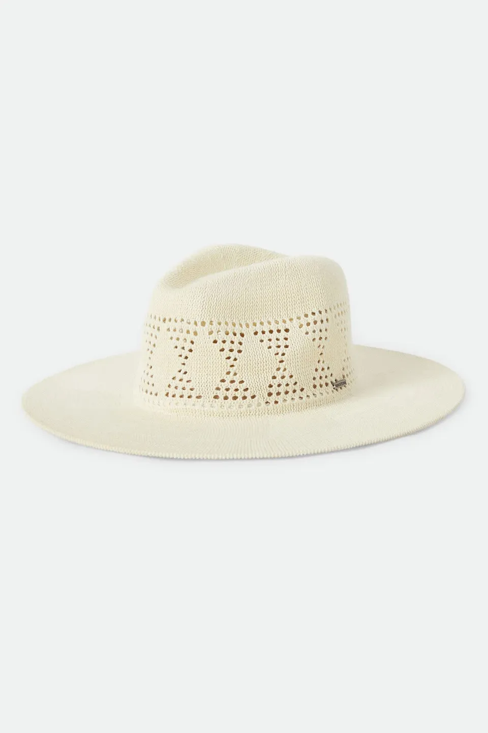 brixton-sophia-knit-packable-fedora-hut-natural-baumwolle image 1
