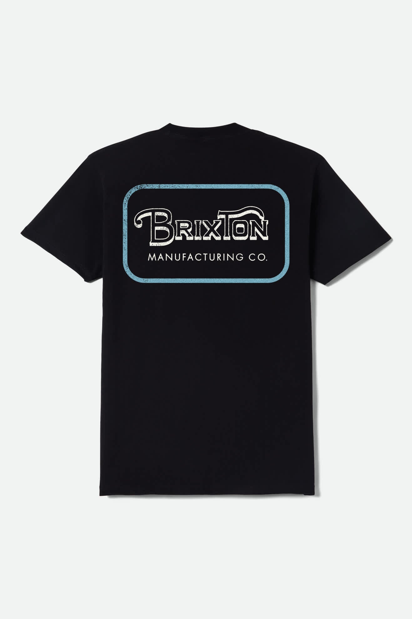 brixton-grade-t-shirt-herren-schwarz-mit-print image 1