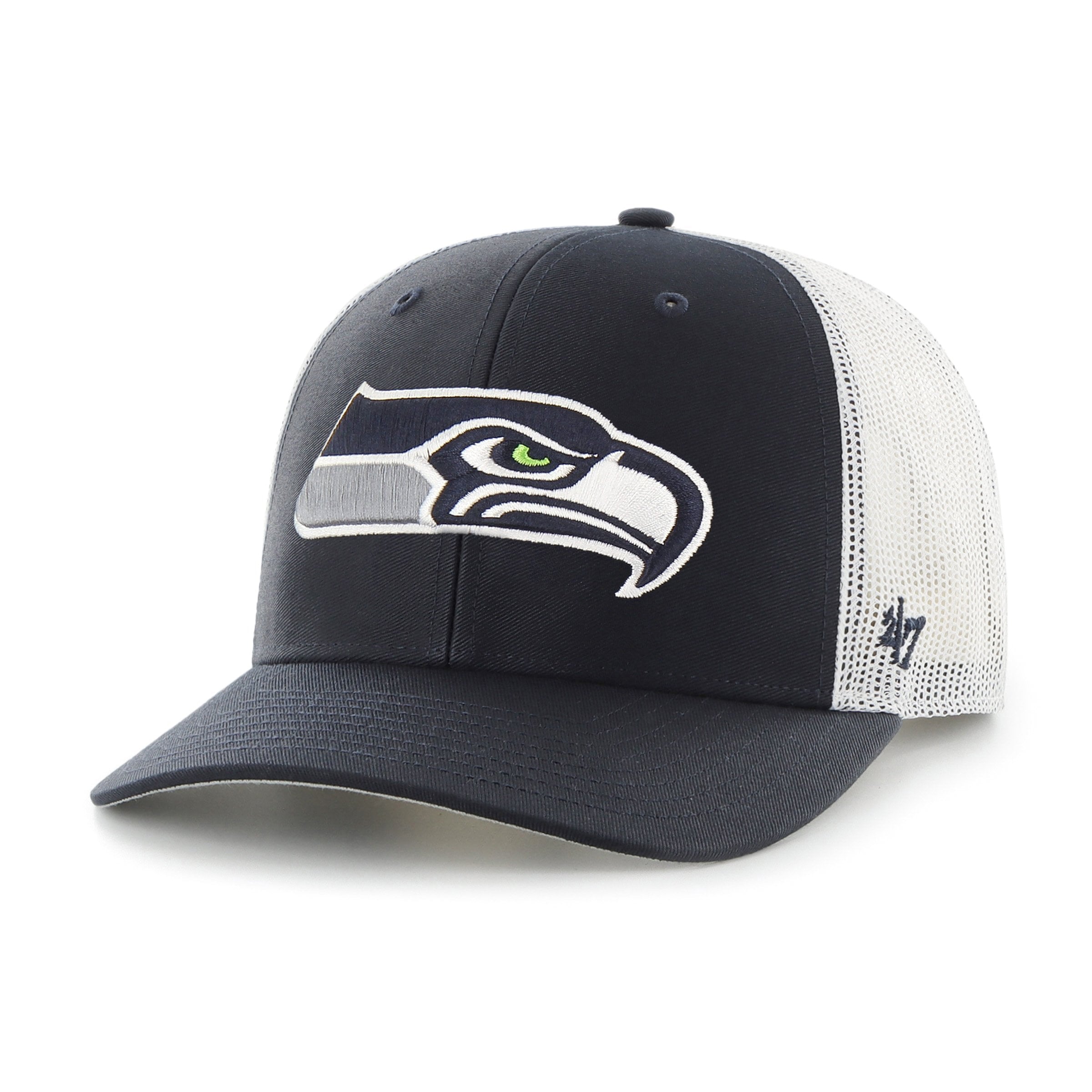 47-brand-seattle-seahawks-47-trucker-cap-navy-osf-snapback image 1