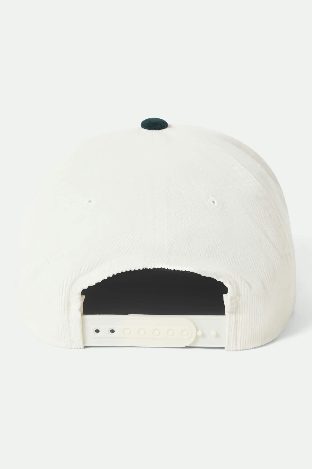brixton-corduroy-snapback-cap-night-sage-cord image 2