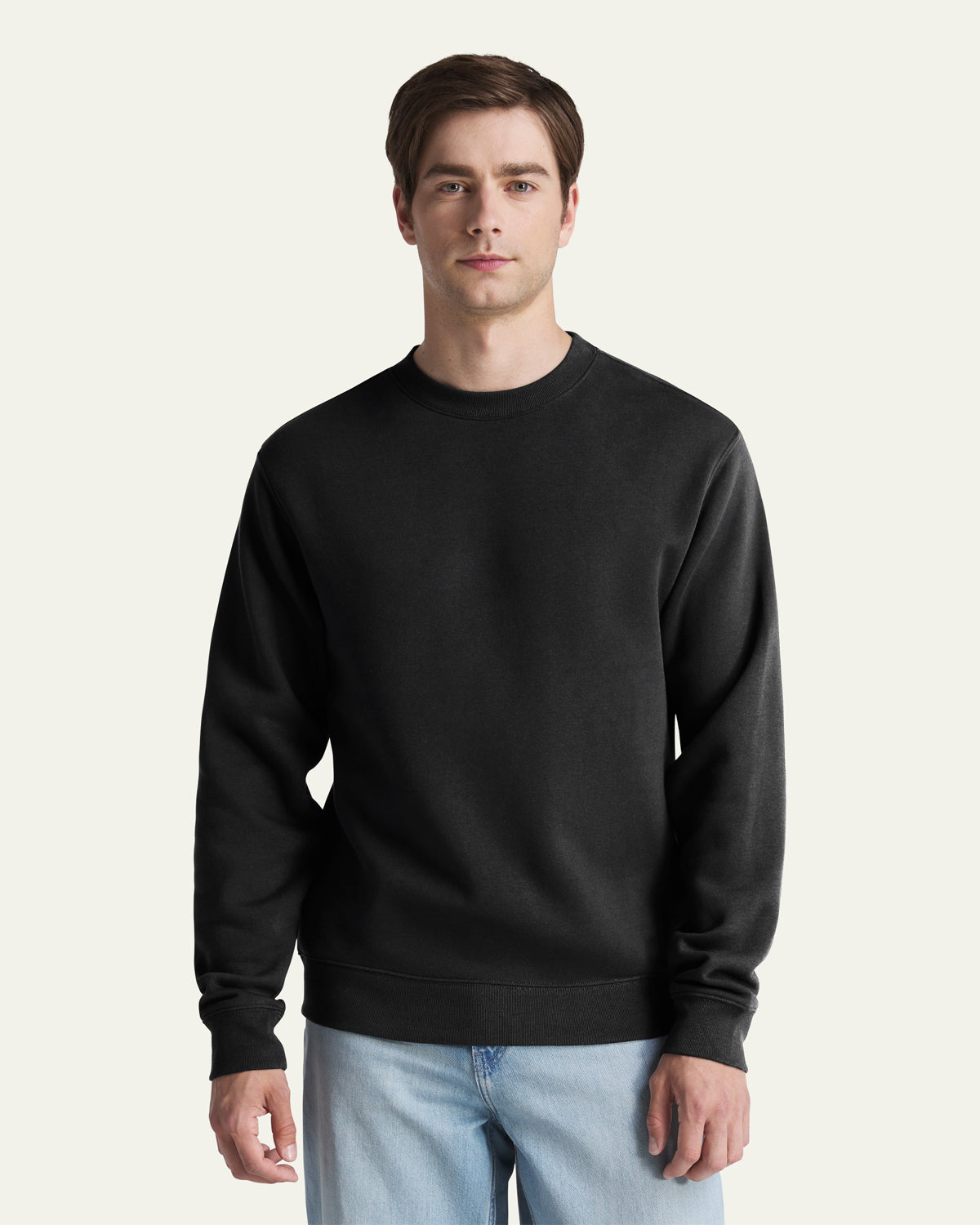 47-brand-47-headline-crew-everyday-sweatshirt-schwarz-baumwolle image 1