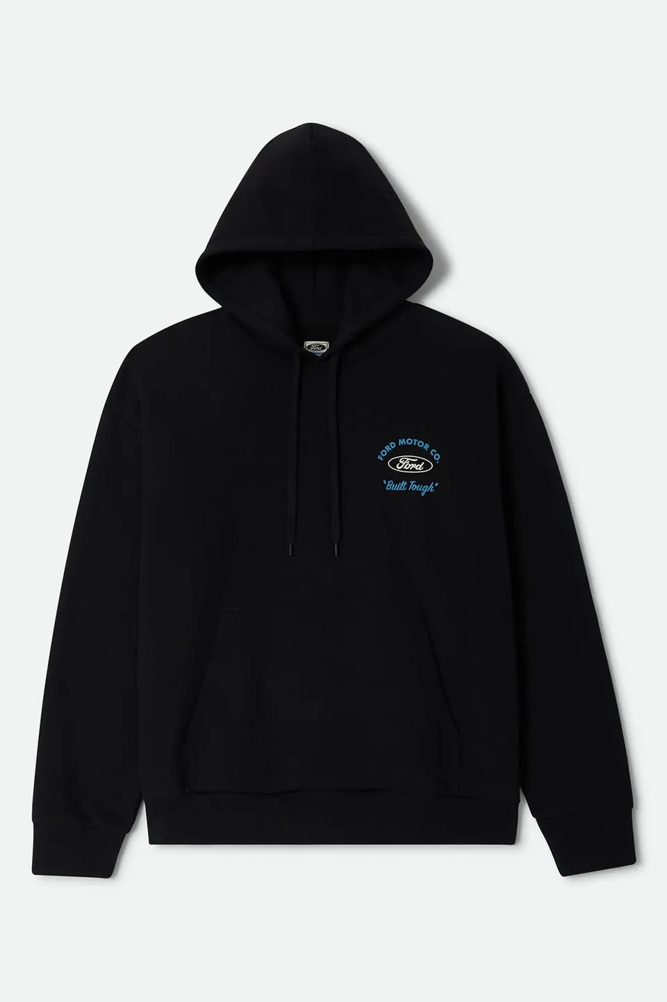 brixton-ford-built-tough-4x4-hoodie-burnt-rubber-schwarz image 1