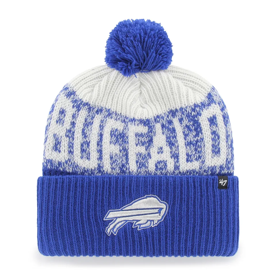 47-brand-bone-chill-buffalo-bills-beanie-royal image 1