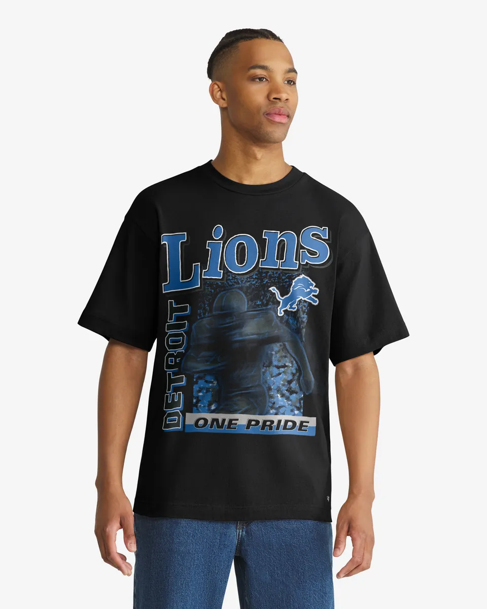 47-foundation-tee-speed-burst-t-shirt-detroit-lions-schwarz image 1