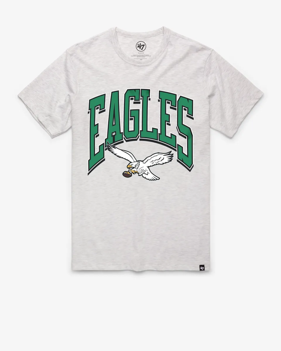 47-brand-eagles-historic-walk-tall-franklin-t-shirt-grey image 1