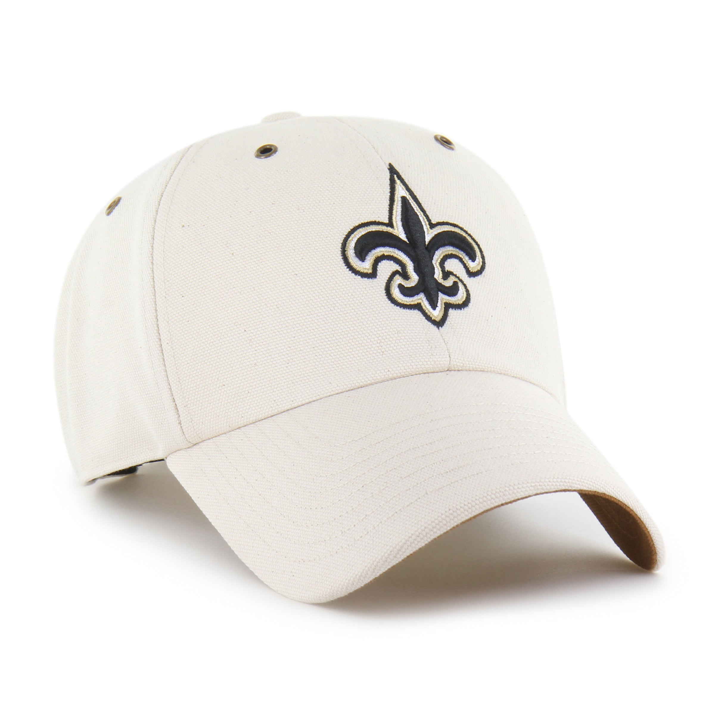 47-brand-clean-up-new-orleans-saints-carhartt-cap-natural-osf image 4
