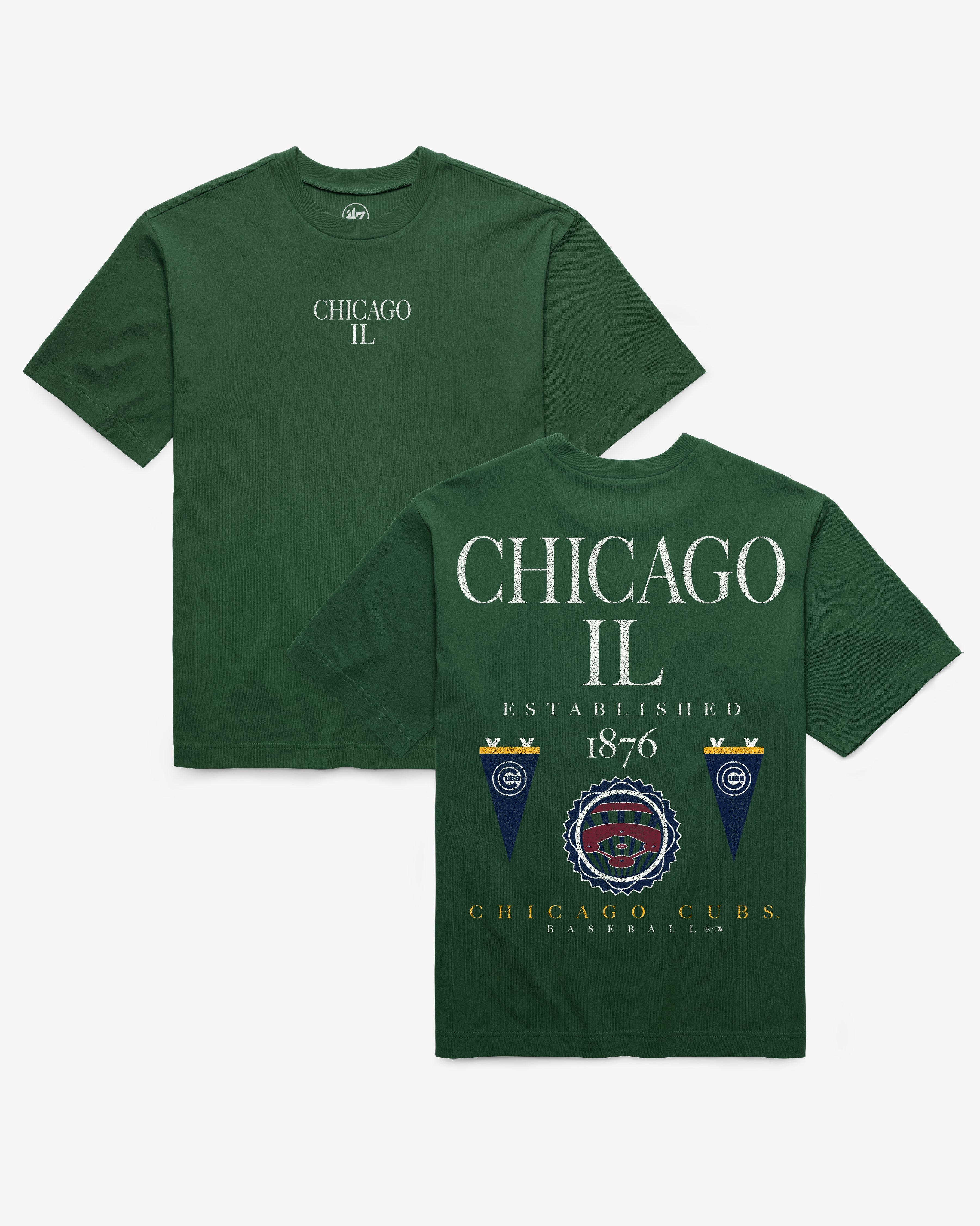 47-foundation-tee-chicago-cubs-city-point-t-shirt-gr-n image 1