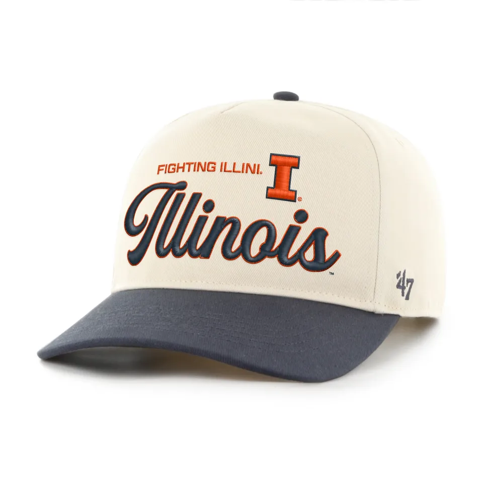47-brand-hitch-illinois-fighting-illini-cap-natural-snapback image 1