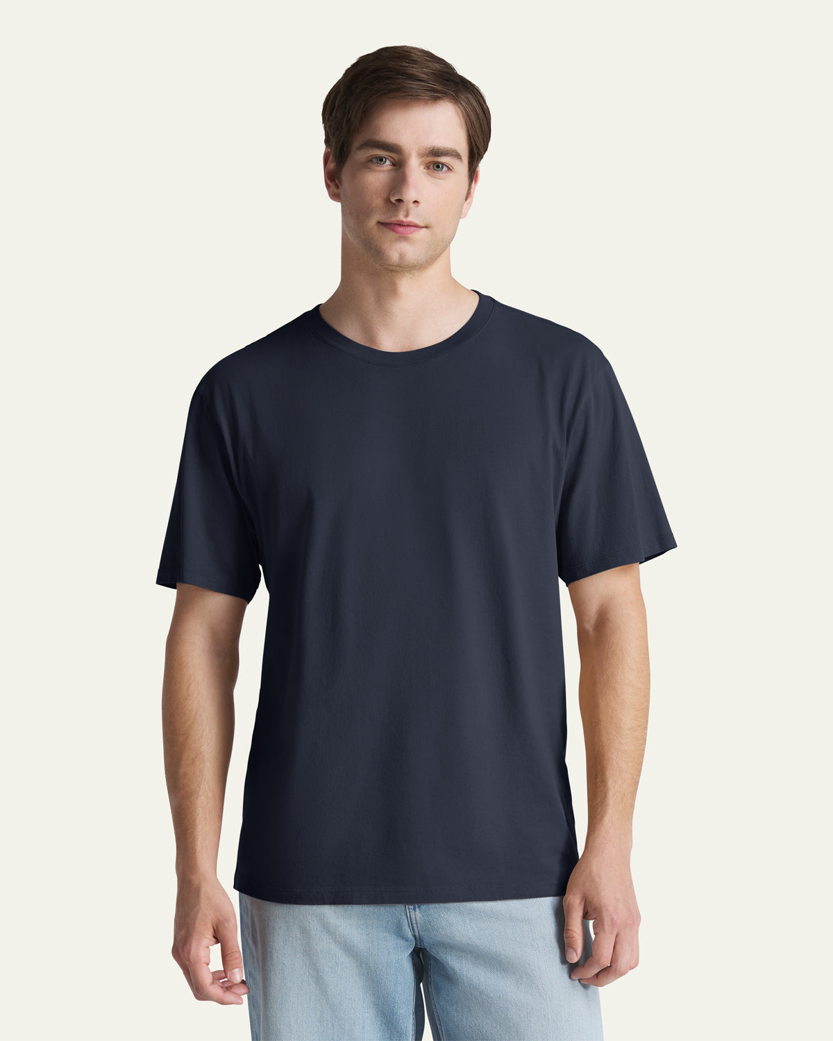 47-foundation-tee-everyday-t-shirt-herren-navy-baumwolle image 1