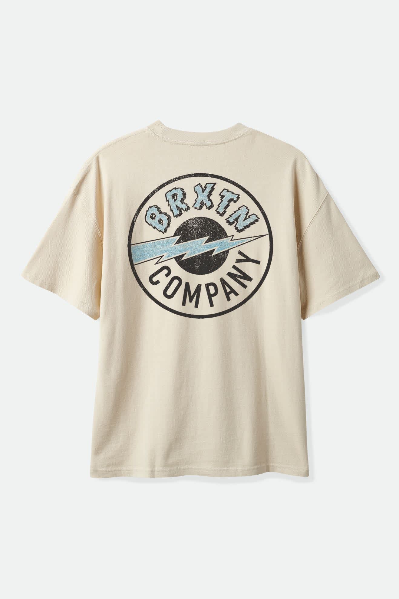 brixton-upson-boxed-crop-t-shirt-cream-boxy-baumwolle image 2