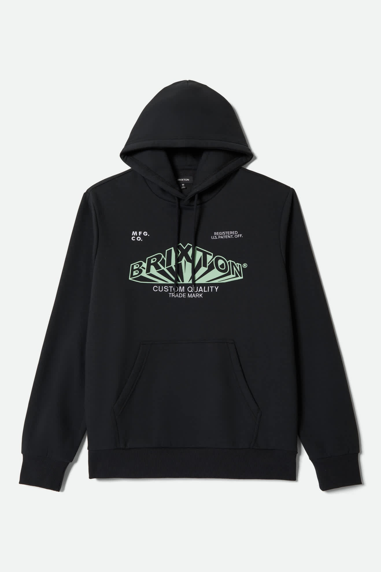 brixton-forman-hoodie-schwarz-herren-kapuzenpullover image 3