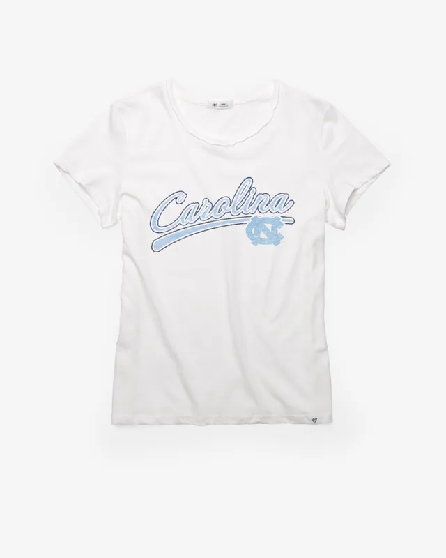 47-brand-frankie-unc-believer-t-shirt-damen-white-wash image 1