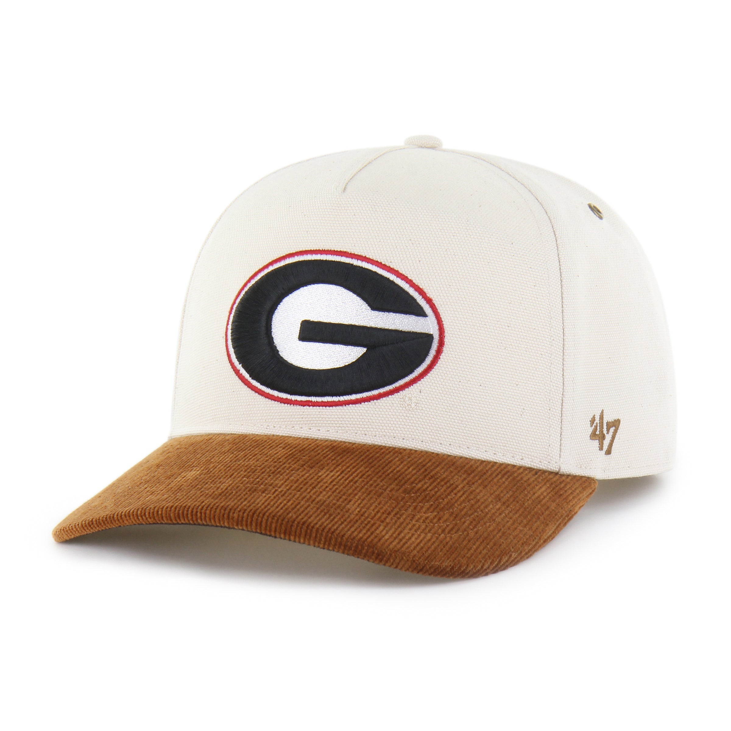 47-brand-georgia-bulldogs-carhartt-hitch-cap-natural image 1
