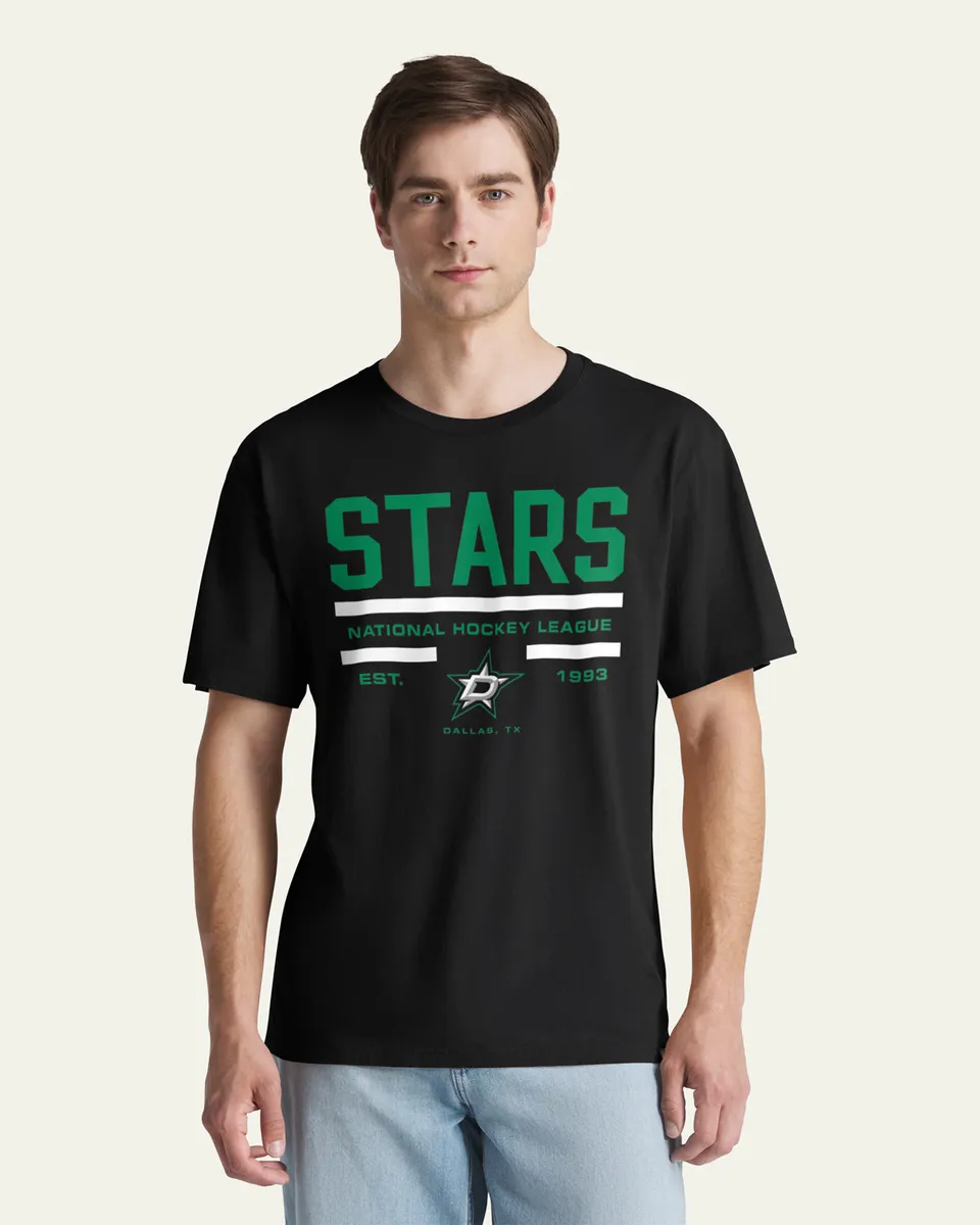 47-foundation-tee-dallas-stars-stack-block-t-shirt-schwarz image 1